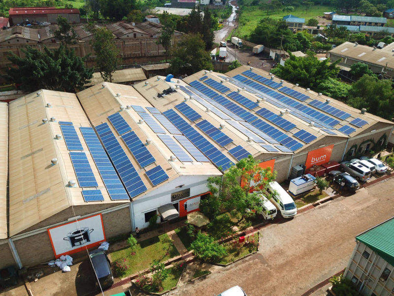 120 kW solar-diesel hybrid plant | 3 days, Acacia Village, hotel, South Sudan